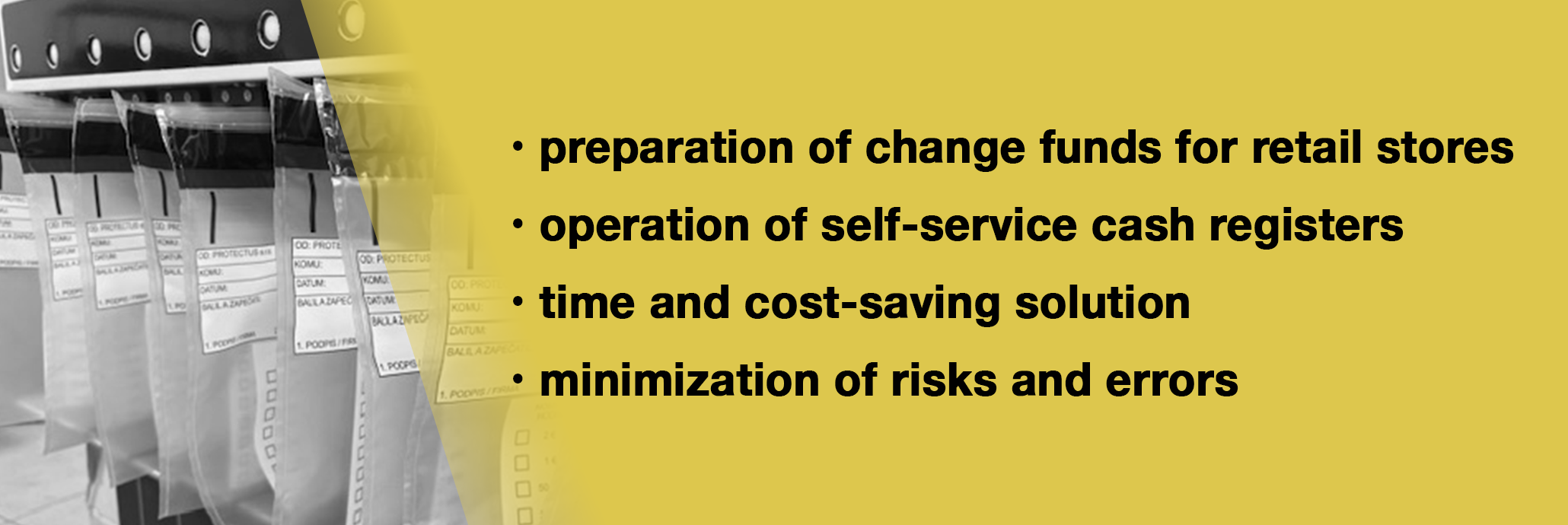 Priprava hotovosti en